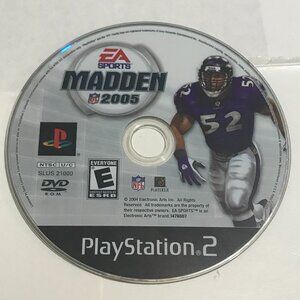 Madden NFL 2005 (Sony PlayStation 2, 2004) PS2 Tested Ships Same Day